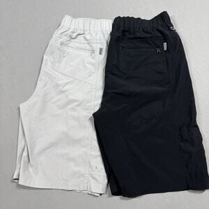 Lot of 2 Magellan Outdoor Fish Gear Water Repellent Cargo Boys Shorts XL 18 20